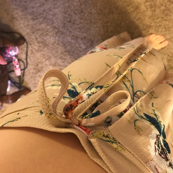 Floral Wrap Skirt - Picture 4 of 4